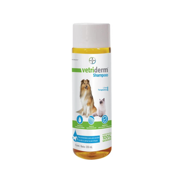 Vetriderm Shampoo Terapéutico para Perros y Gatos 350 ML