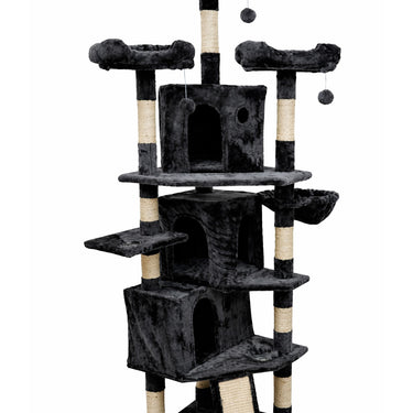 Torre Multifuncional para Gatos Extra Grande | Centro de Juego y Descanso Premium