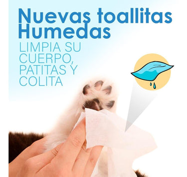 Toallitas Húmedas para Mascotas 80pzs