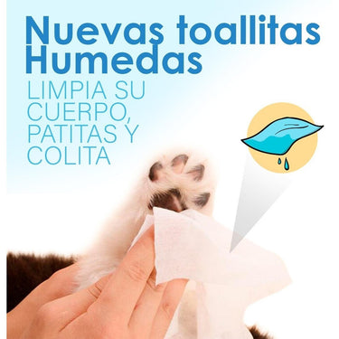 Toallitas Húmedas para Mascotas 80pzs