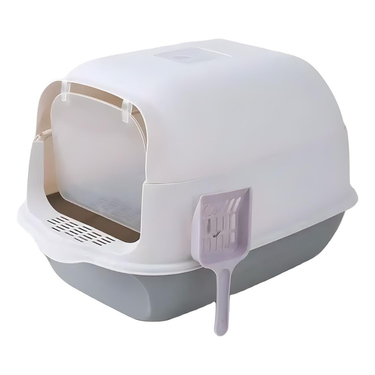 Arenero Para Gatos Cerrado Con Pala Puerta Filtro Sanitario