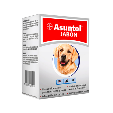 Bayer Asuntol Jabón Antipulgas 100g