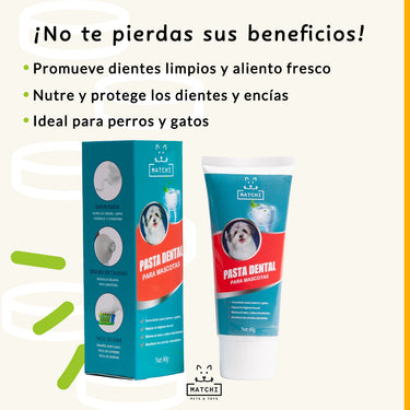 Pasta de Dientes Profesional con Menta para Mascotas