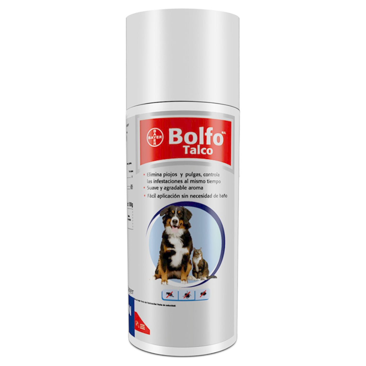 Bayer Bolfo Talco Antipulgas para Perros y Gatos 100 g