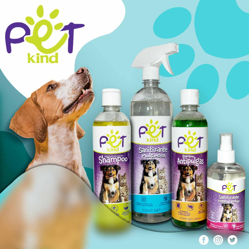 Spray Sanitizante Multiusos para Mascotas, Patas y Pelaje, 250ml